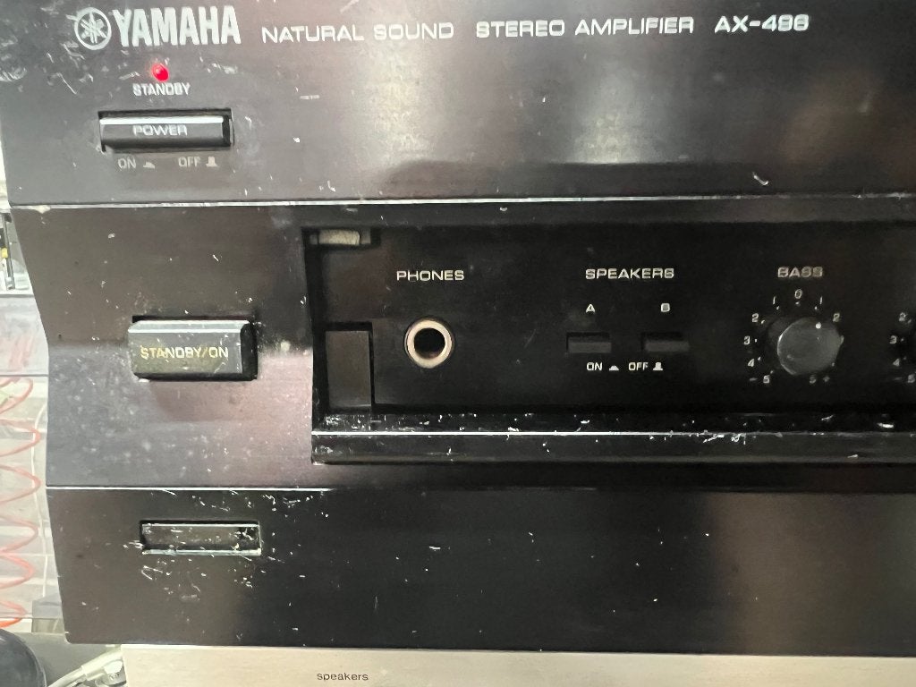Grote versterker Yamaha 4 uitgangen, Audio, Tv en Foto, Ophalen of Verzenden, Gebruikt, 60 tot 120 watt, Yamaha