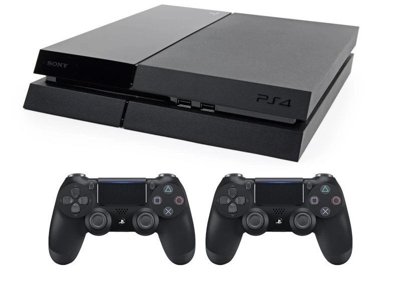 PlayStation 4 met 2 controllers (+games), Games en Spelcomputers, Ophalen, Met 2 controllers, Original, Met games