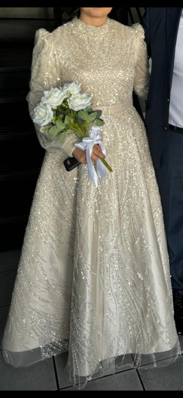 Robe de mariage (taille 38), Ophalen, Zo goed als nieuw