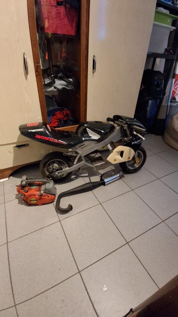 Pocket bike moet weg!!!, Fietsen en Brommers, Ophalen