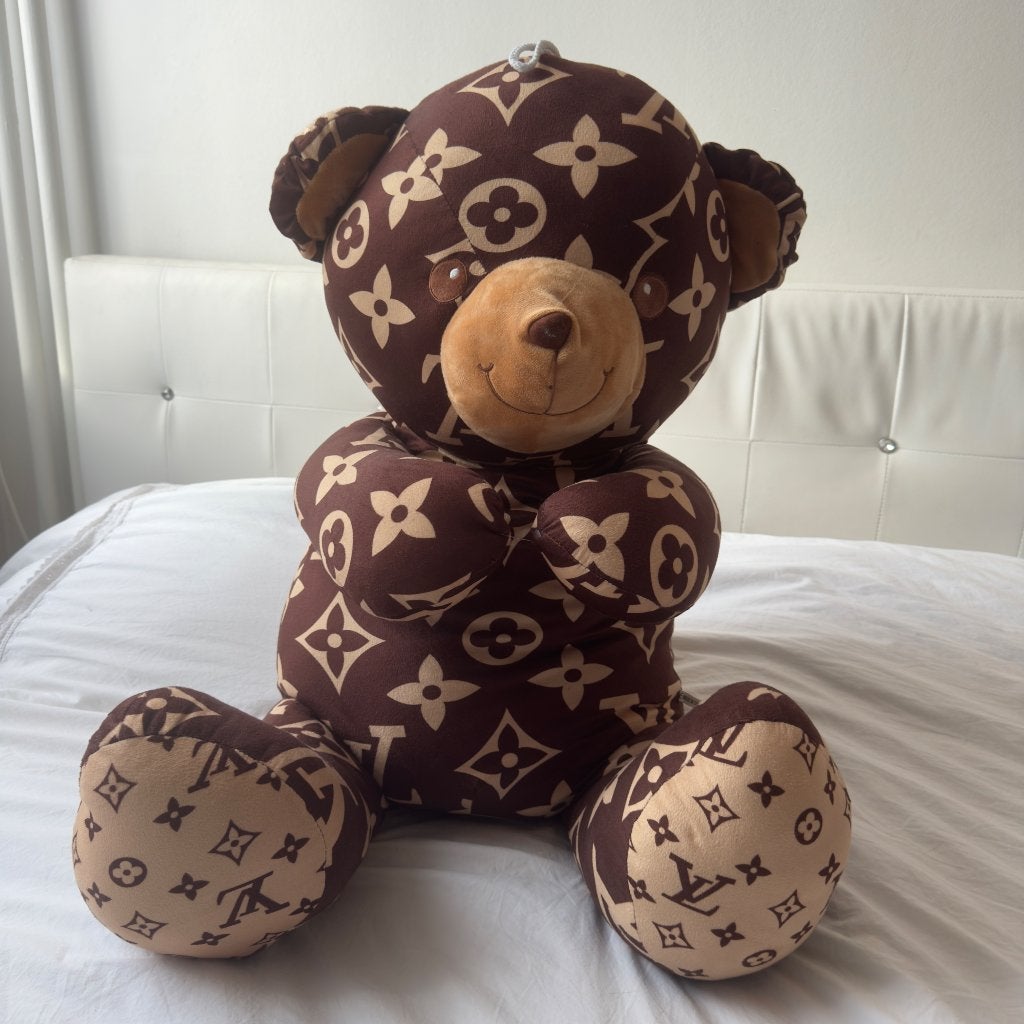 LV Bruine Knuffelbeer, Enfants & Bébés, Neuf, Brun, Enlèvement ou Envoi, Moyen (20 à 80 cm)
