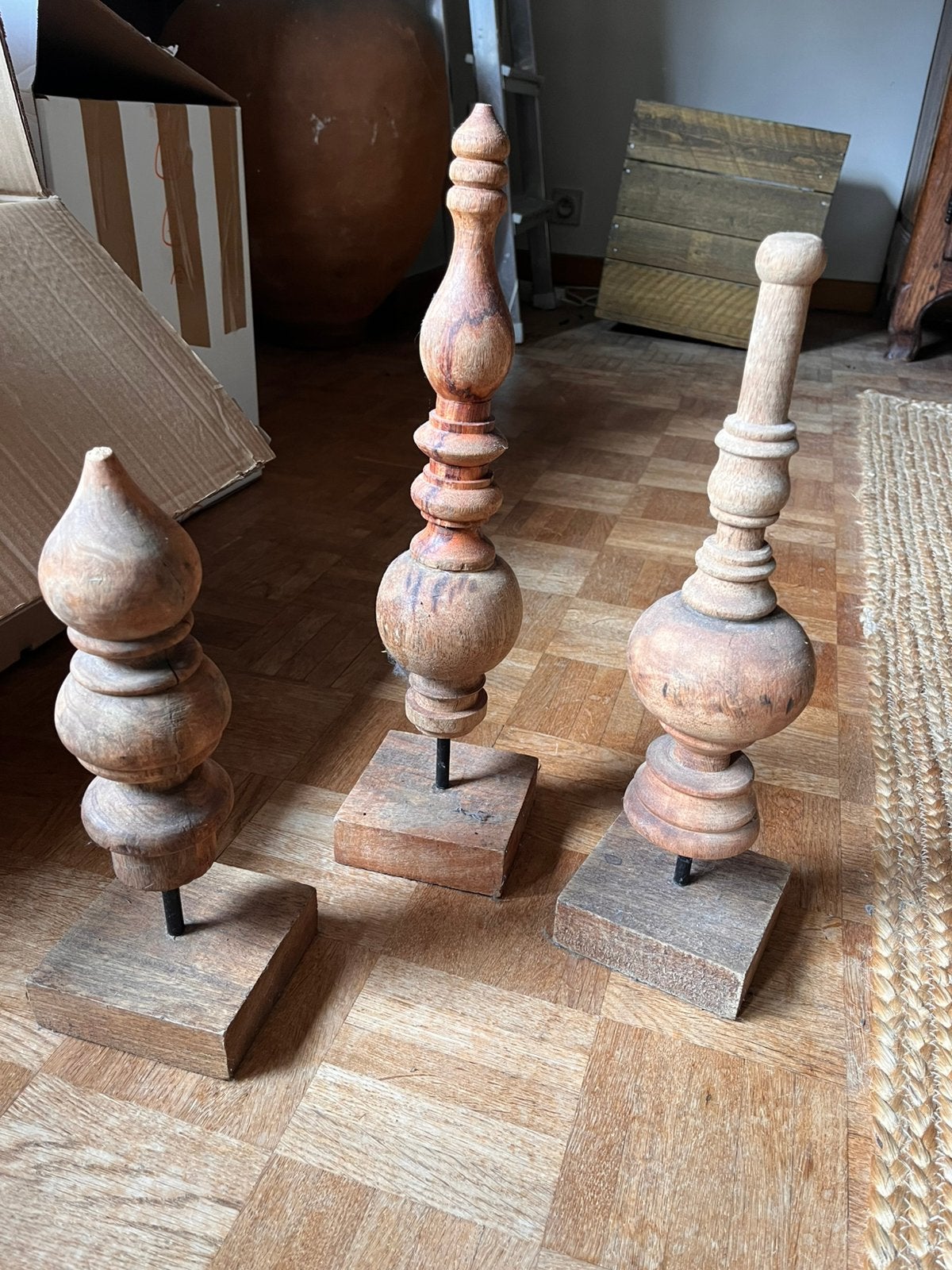 Decoratie stukken hout, Ophalen, Zo goed als nieuw