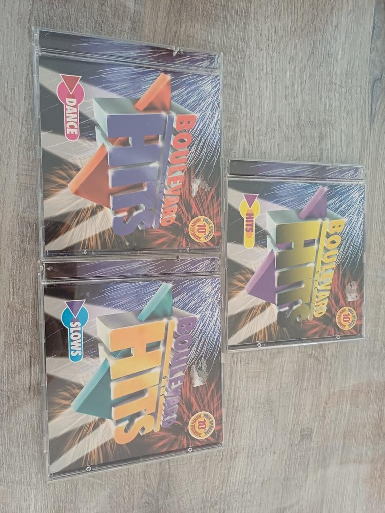 3 cd's boulevard des hits, Cd's en Dvd's, Ophalen, Gebruikt, Overige genres, Boxset