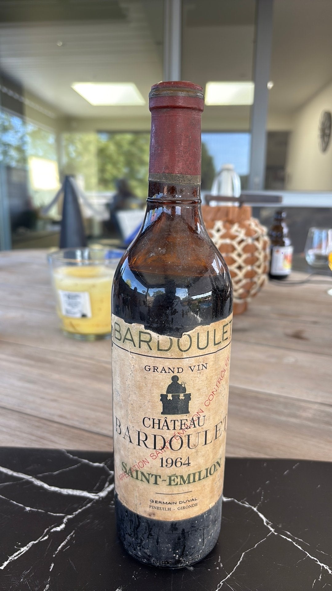 Château Bardoulet, Ophalen, Zo goed als nieuw