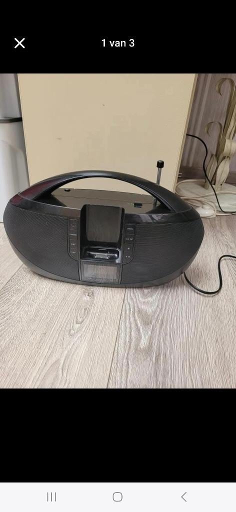 radio cd speler oplader, Enlèvement ou Envoi, Comme neuf, Radio