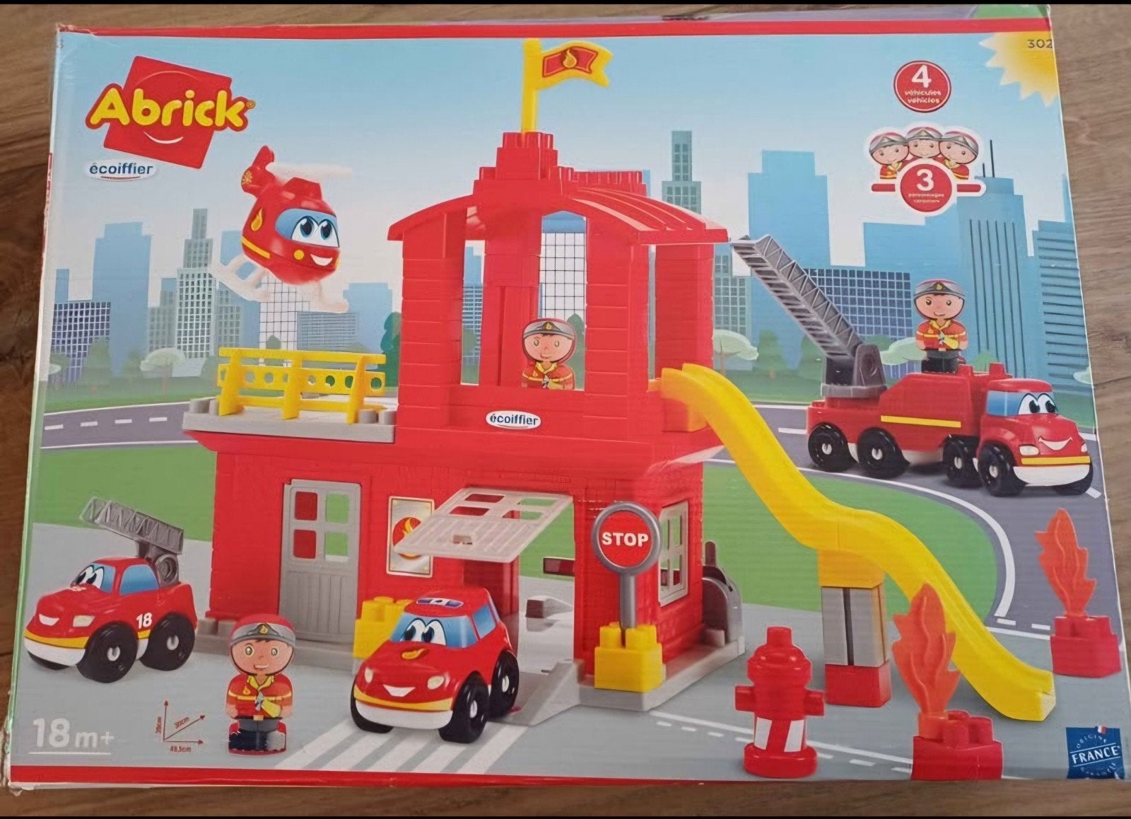 Abrick brandweerkazerne, Enlèvement