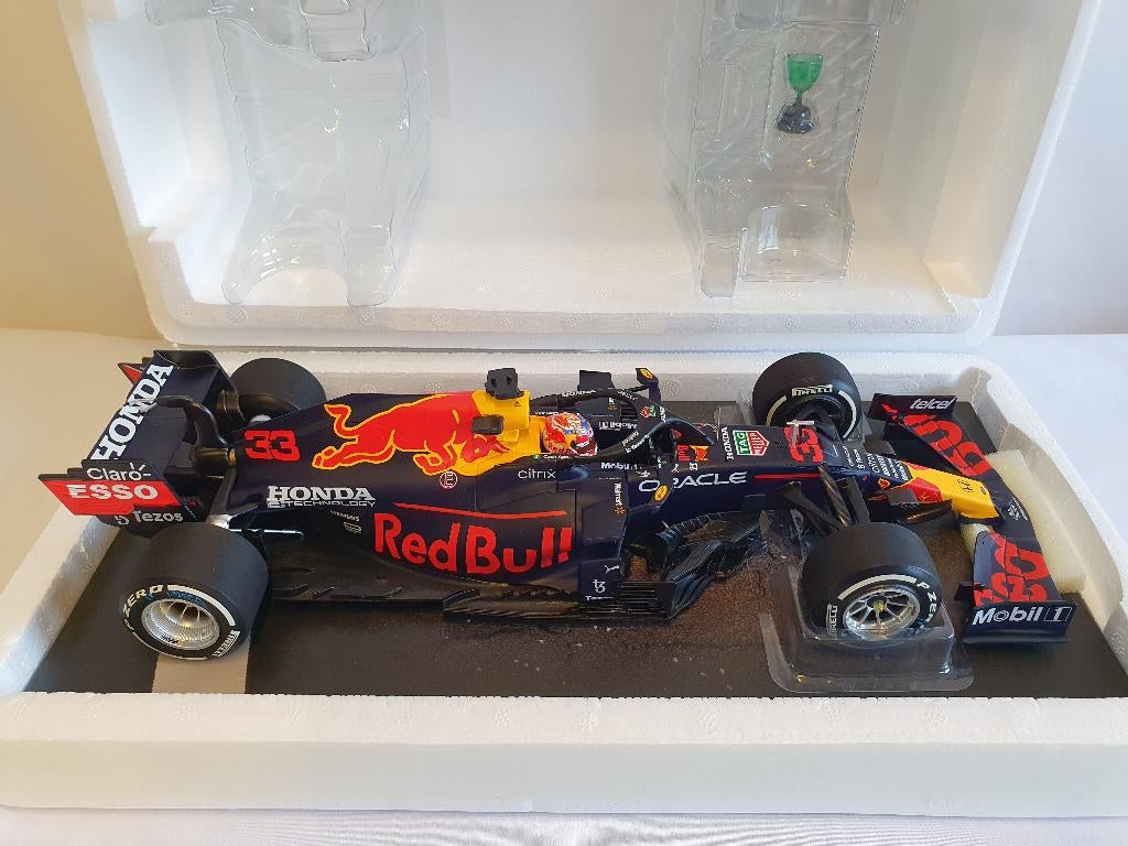 Max Verstappen RedBull RB16B Zandvoort 2021 Minichamps 1:18, Enlèvement ou Envoi, Neuf, Voiture, MiniChamps