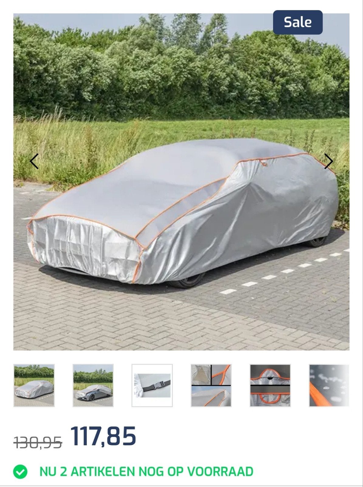 Hagelhoes xxl, Auto diversen, Autohoezen, Ophalen