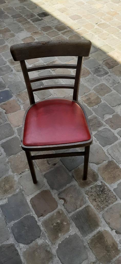 Caféstoelen 15 stuks, Huis en Inrichting, Stoelen, Ophalen, Gebruikt, Bruin, Vintage