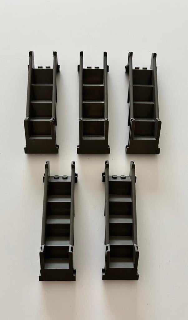 Piège Lego Castle gris foncé (5x), Lego, Comme neuf, Briques en vrac, Complet