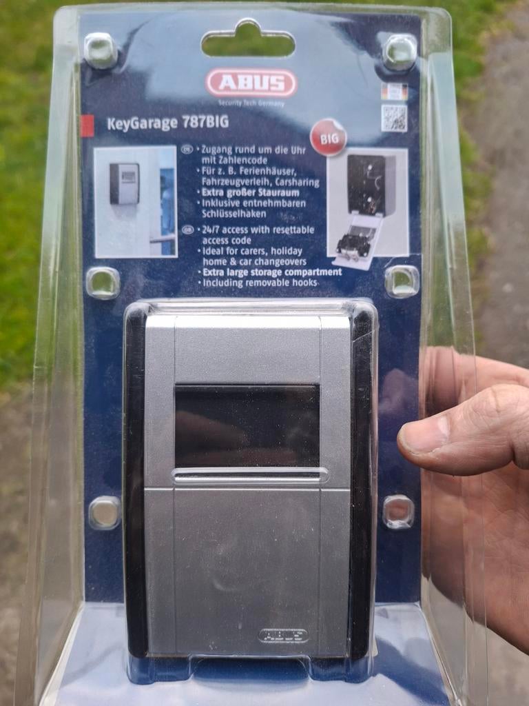 Sleutel kluisje Abus, Enlèvement