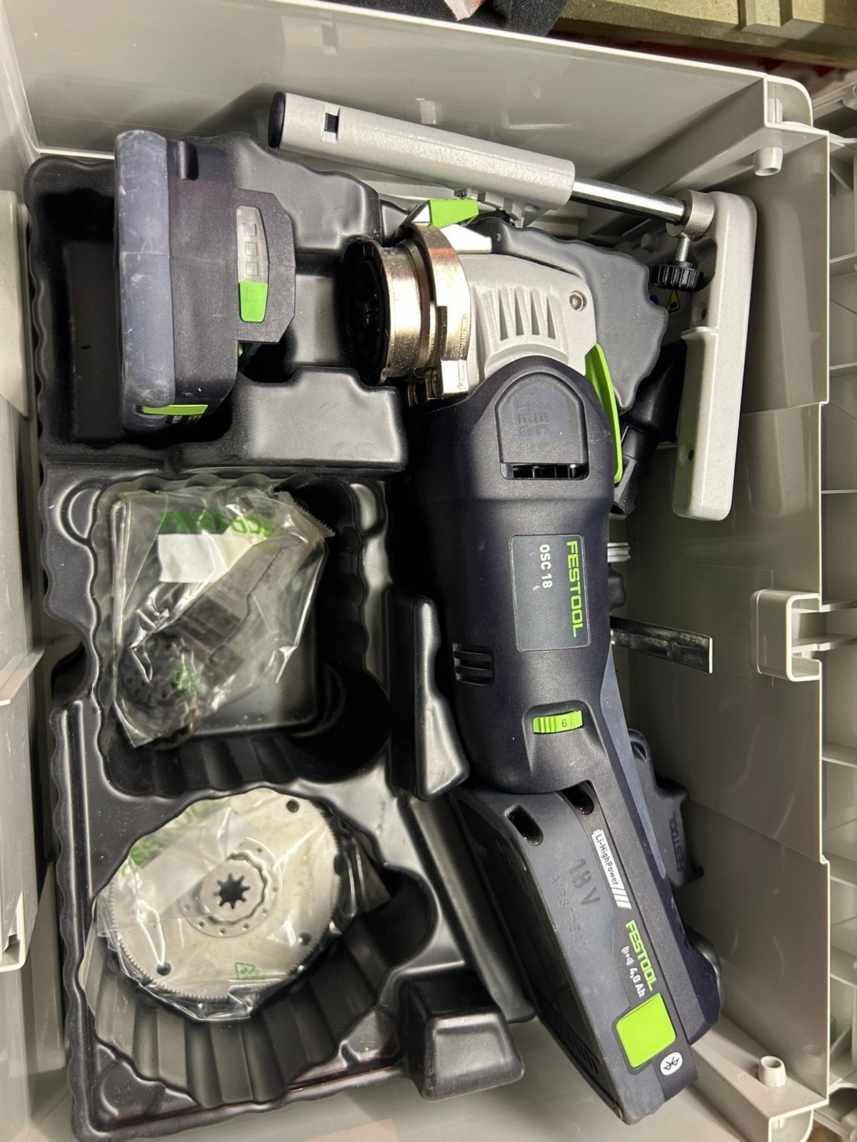 Festool osc 18 multitool complete set, Doe-het-zelf en Bouw, Ophalen, Nieuw