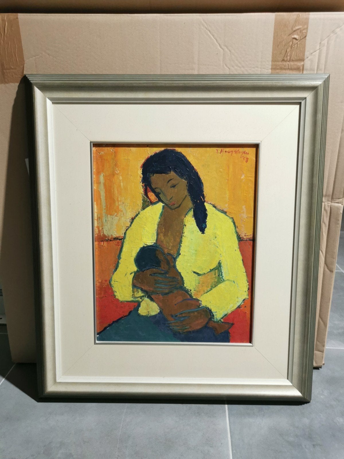 Jan hoogsteyns, Antiek en Kunst, Ophalen, Paneel, Portret of Personen, Olieverf