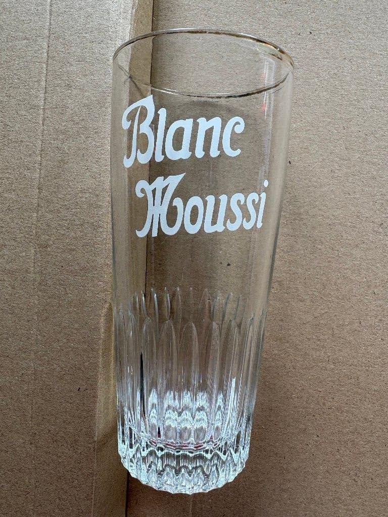 Blanc Moussi, Verzamelen, Ophalen of Verzenden, Gebruikt, Glas of Glazen, Overige merken