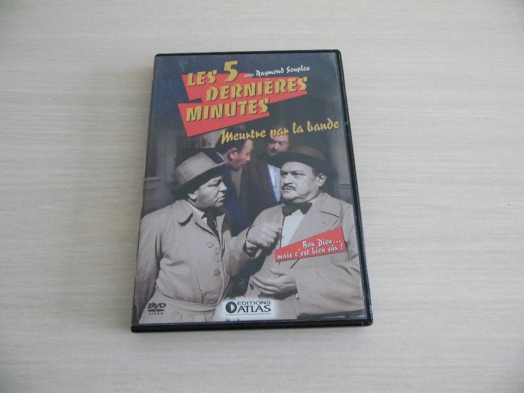 LES CINQ DERNIÈRES MINUTES MEURTRE PAR LA BANDE, Cd's en Dvd's, Dvd's | Tv en Series, Alle leeftijden, Overige genres, Ophalen of Verzenden