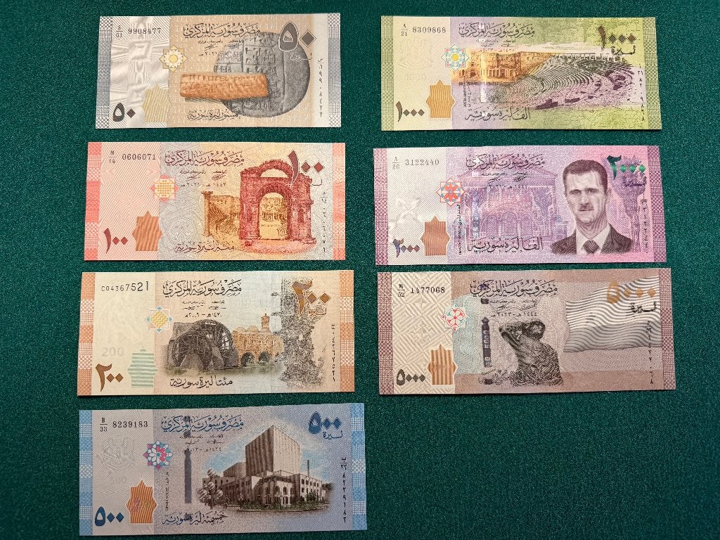 Complete serie Syria nine, Ophalen of Verzenden, Zimbabwe, Los biljet