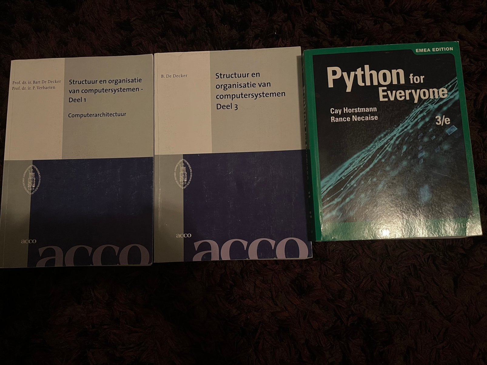 KU Leuven Informatica studieboeken te koop, Boeken, Informatica en Computer, Zo goed als nieuw, Besturingssystemen, Ophalen of Verzenden