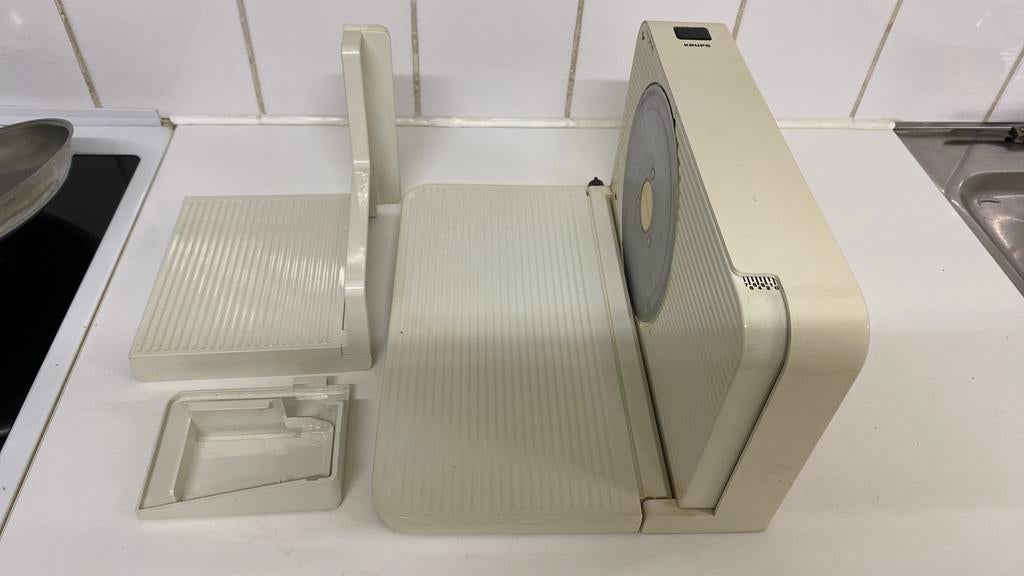 Vintage krups snijmachine, Snijmachine, Ophalen, Zo goed als nieuw