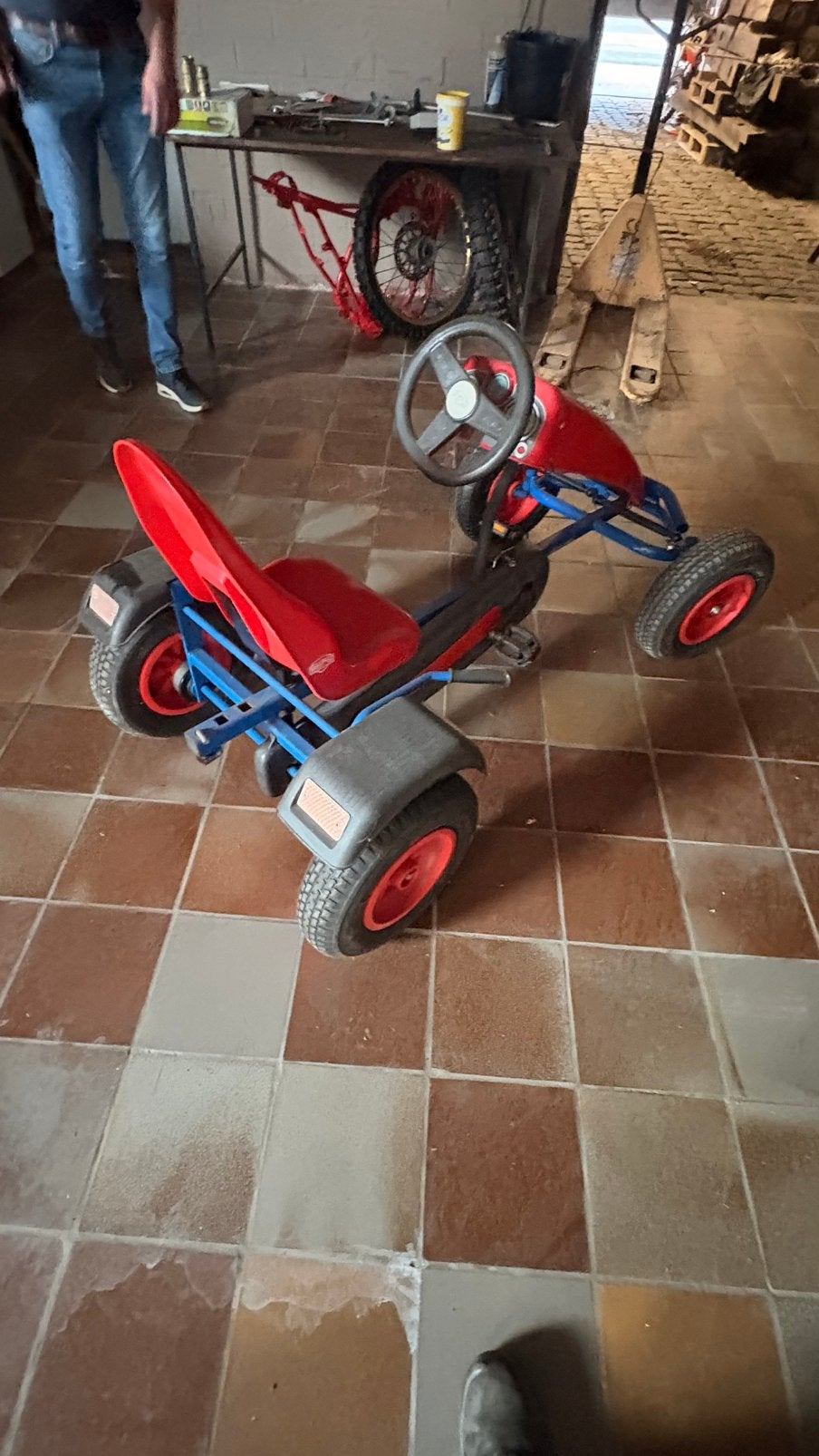 Berg go kart, Enlèvement, Utilisé, Berg, Roue libre automatique