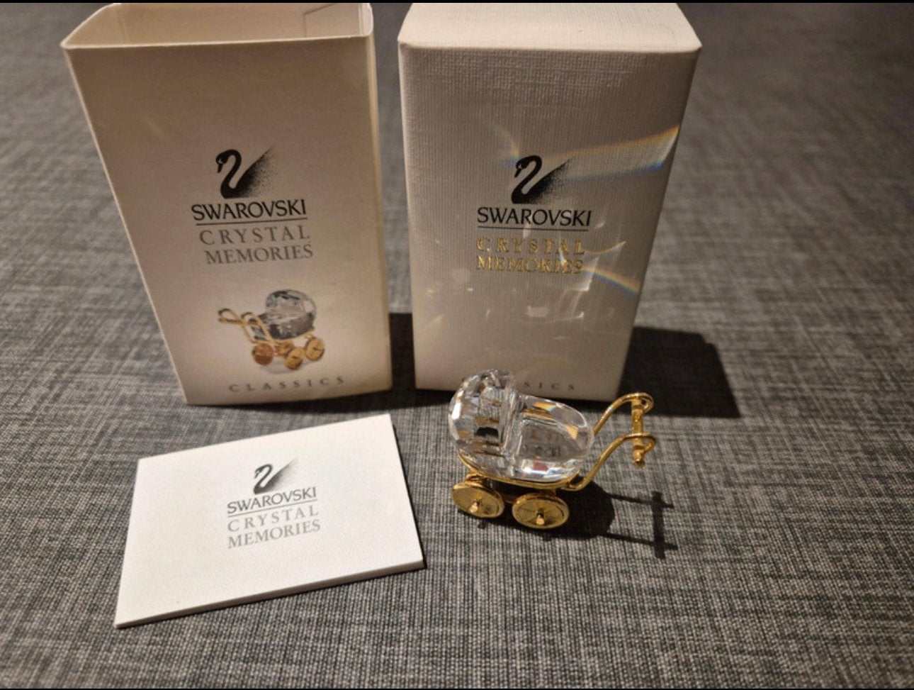 Swarovski Crystal Memories – Kinderwagen / Kinderkoets, Collections, Enlèvement ou Envoi