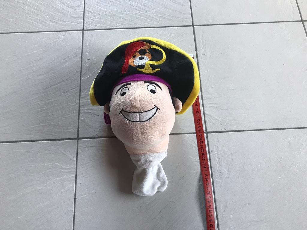 Piet Piraat knuffel, Enlèvement, Comme neuf