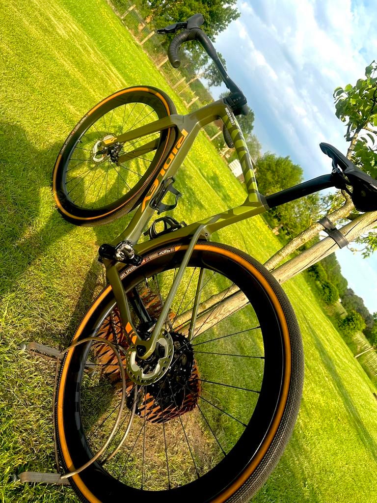 Ridley kanzo fast elletro 12 speed maat M, Fietsen en Brommers, Ophalen, Zo goed als nieuw, Carbon