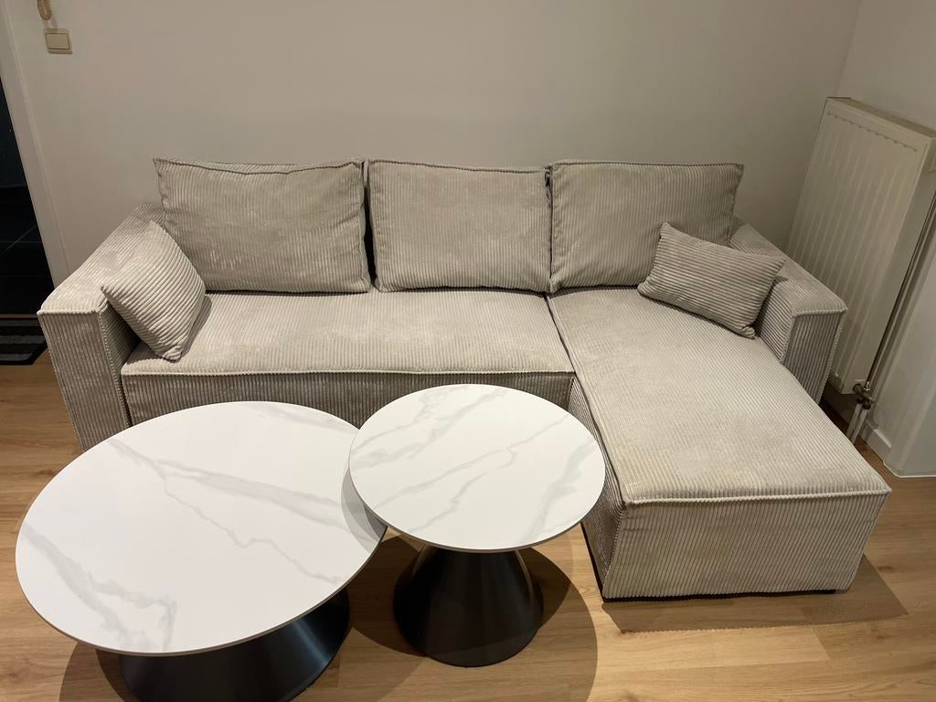 Salon avec table, Enlèvement, Comme neuf
