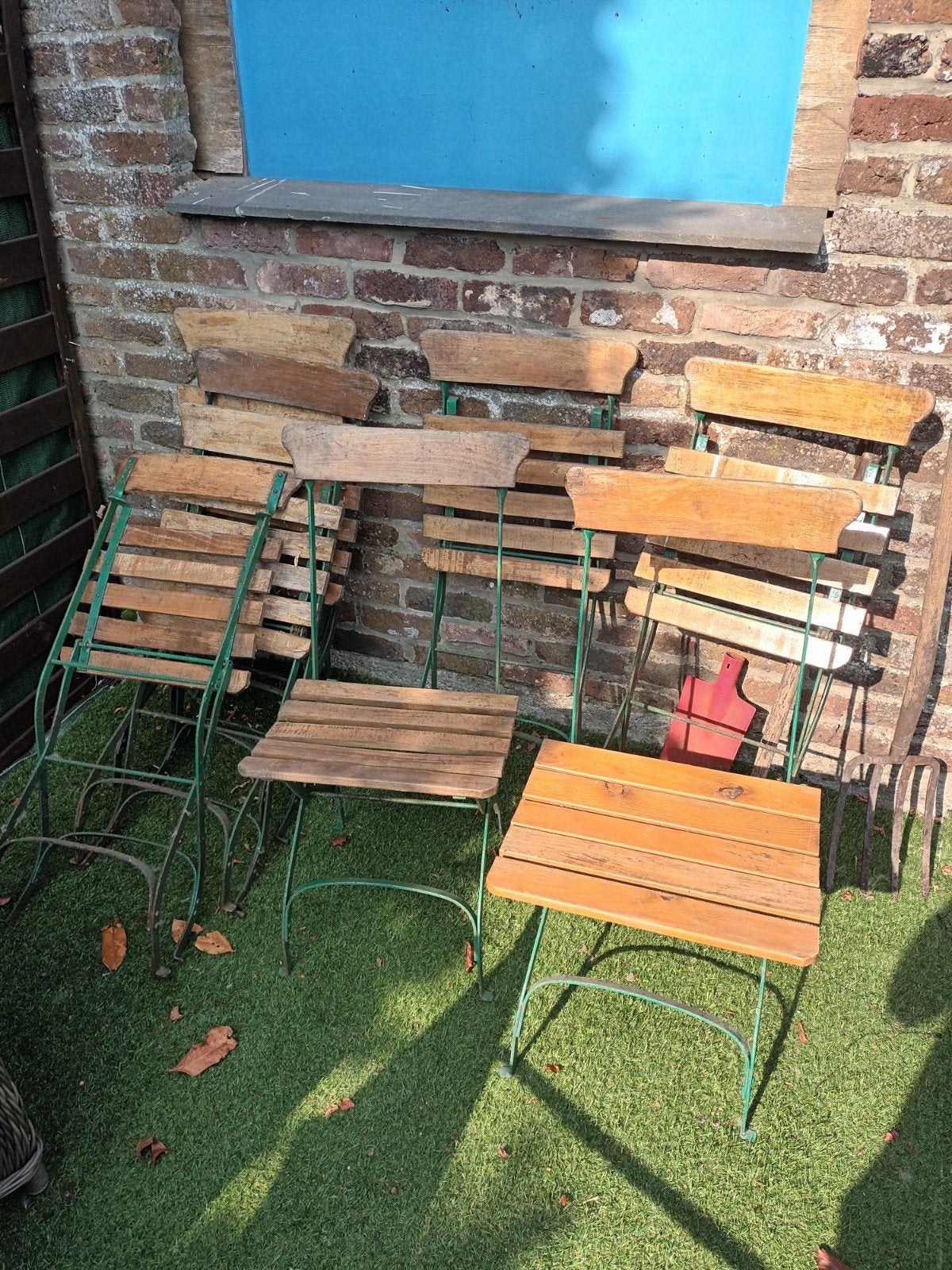 Chaises Bistro, Ophalen, Hout