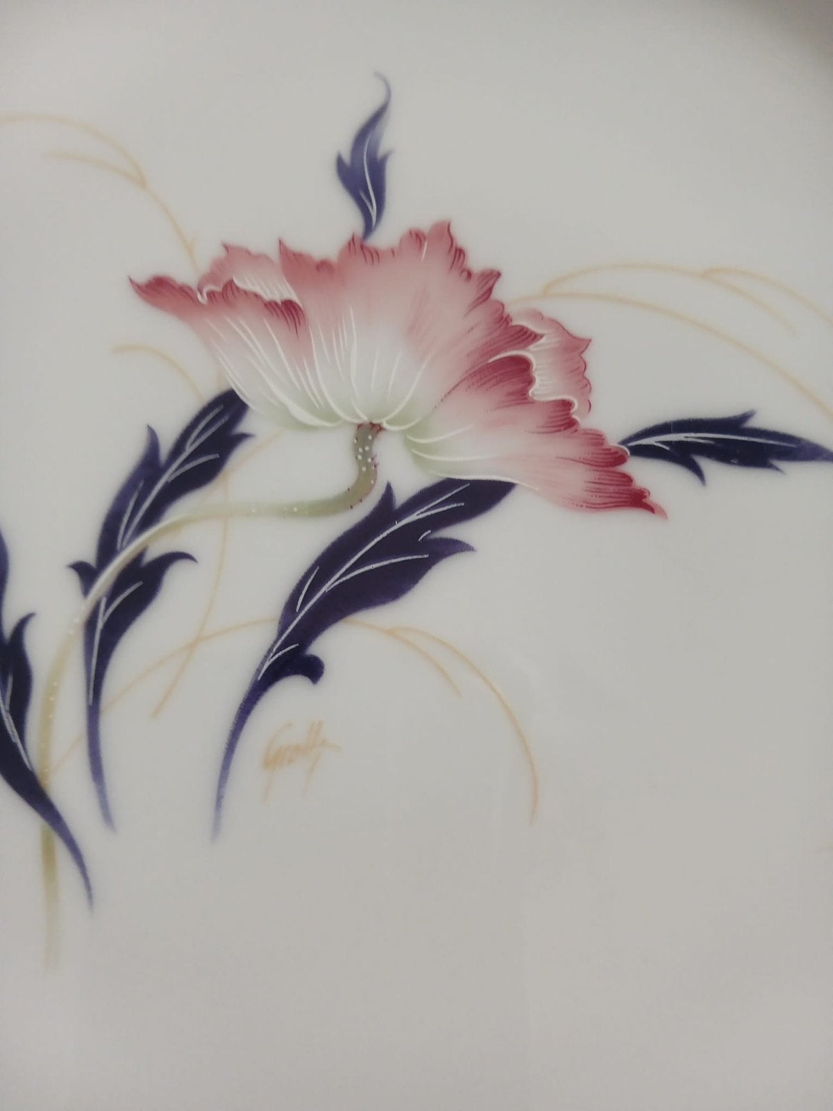 Porselein limoges antiek met stempel, Antiek en Kunst, Ophalen of Verzenden