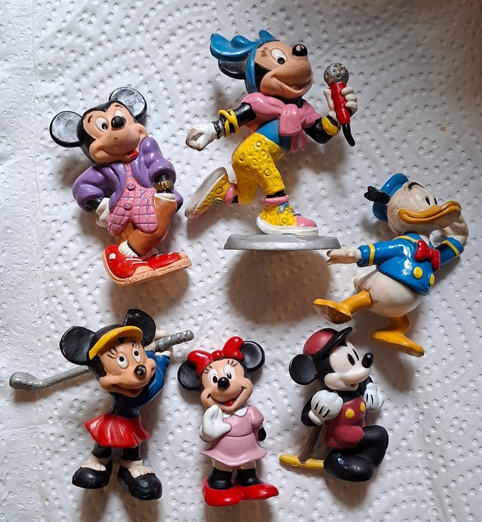 Lot de figurines Disney, Enlèvement ou Envoi, Mickey Mouse, Utilisé, Statue ou Figurine