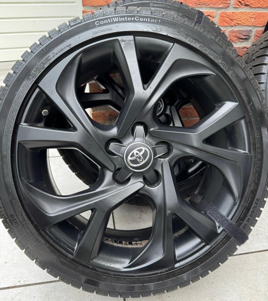 Toyota C-HR 18 inch zwart velgen origineel, Auto-onderdelen, Ophalen, 18 inch, Gebruikt, Banden en Velgen
