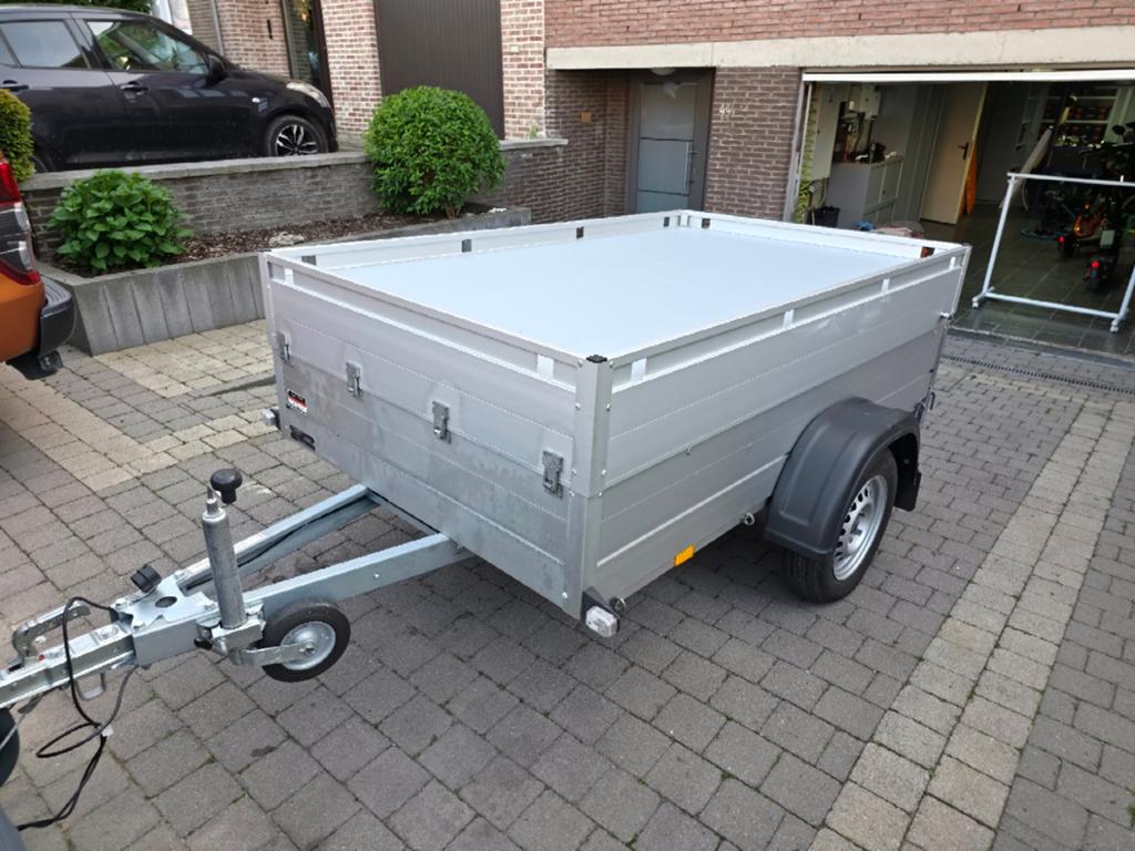 Remorque fermée Anssems 750kg, Enlèvement
