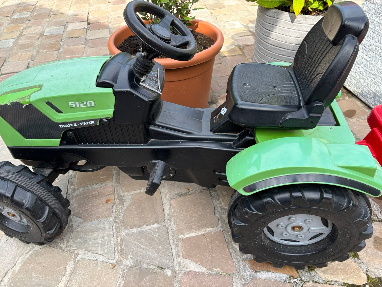 Traktor merk Deutz Fahir, Enlèvement, Utilisé
