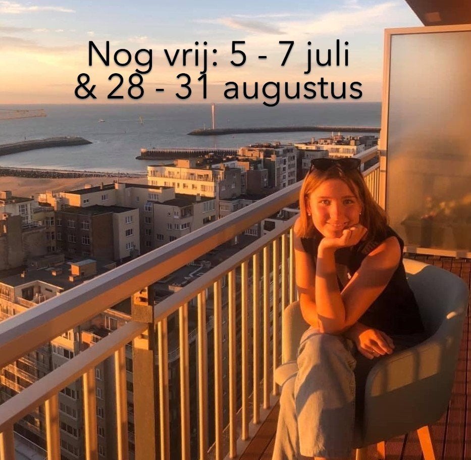 Appartement Oostende zeezicht 7 pers. (19de verdieping), 2 slaapkamers, Antwerpen of Vlaanderen, 7 personen, Internet