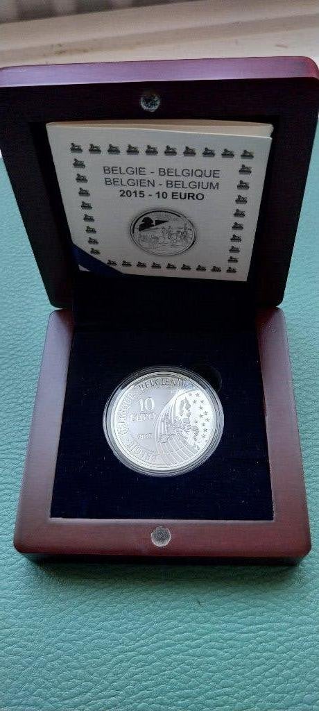 10 euros en argent "70 ans de Paix en Europe", Enlèvement ou Envoi, Argent, Série, Argent