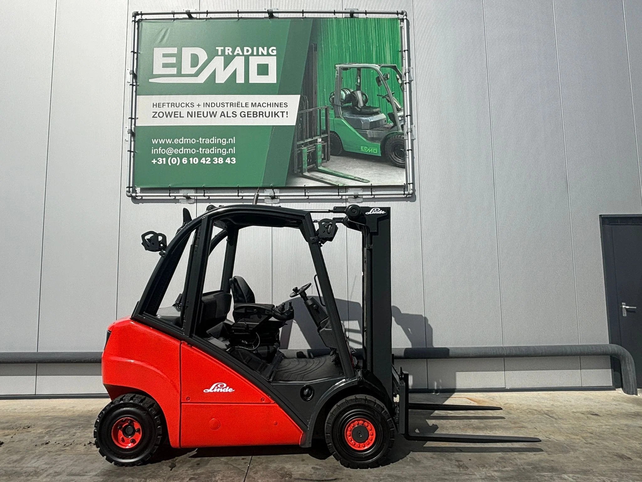 Linde H25 Heftruck Diesel (bj 2003), Zakelijke goederen, 2000 tot 3000 kg, Diesel, Heftruck, Linde