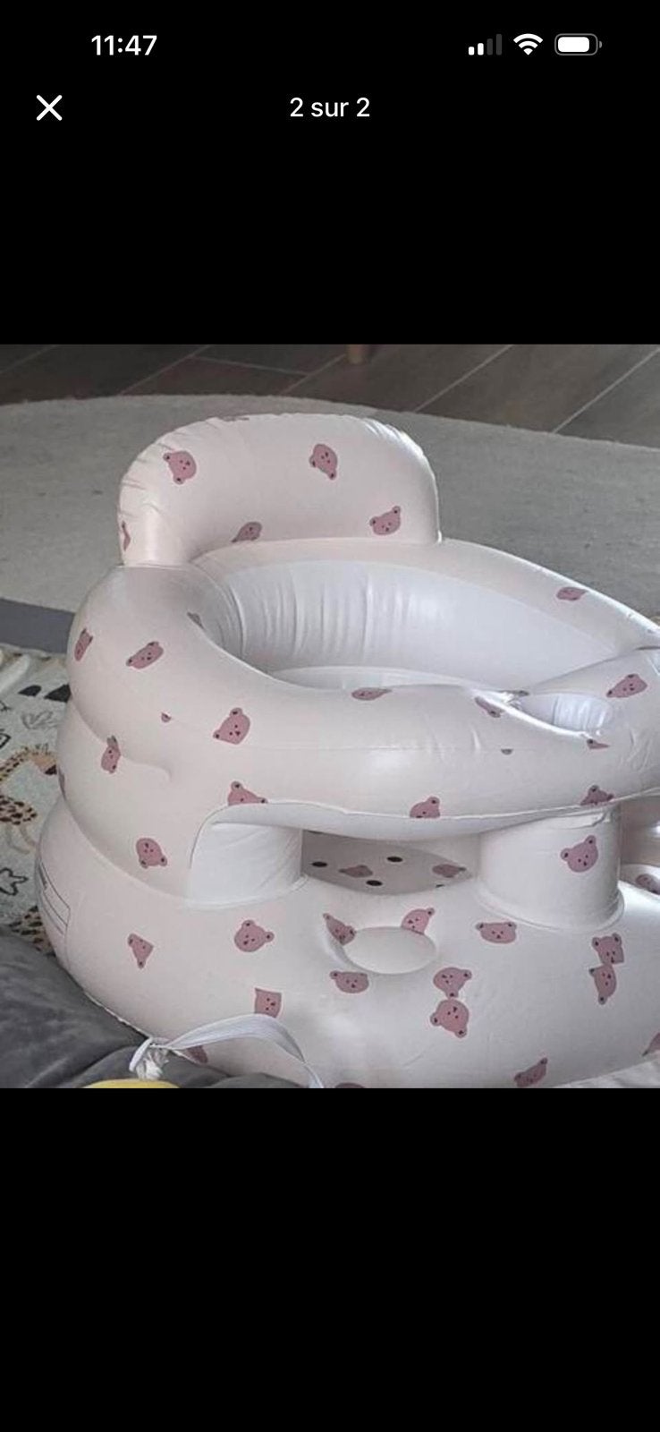 Siège  gonflable, Kinderen en Baby's, Badjes en Verzorging, Ophalen, Nieuw