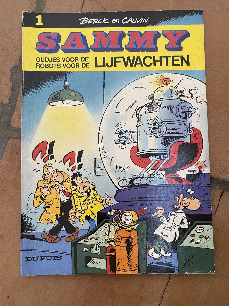 Eerste druk Sammy door Berck en Cauvin, Boeken, Gelezen, Arthur Berckmans aka Berck, Ophalen of Verzenden, Meerdere stripboeken