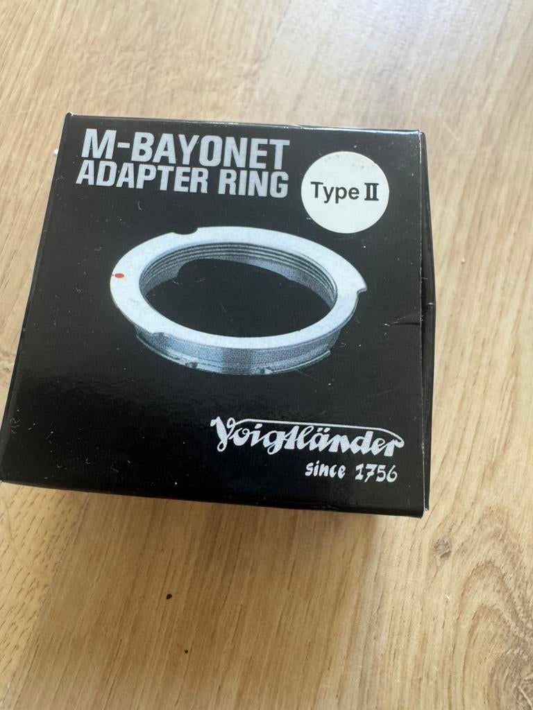Voigtländer M-Bayonet Adapter Ring Type II., Ophalen, Zo goed als nieuw
