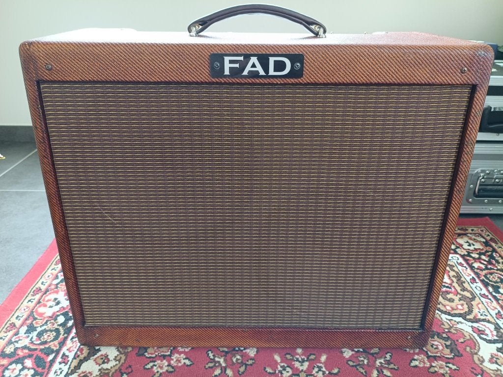 FAD Bassman handwired 2x12 tweed, Musique & Instruments, Amplis | Basse & Guitare, Enlèvement ou Envoi, Comme neuf, Guitare, Moins de 50 watts