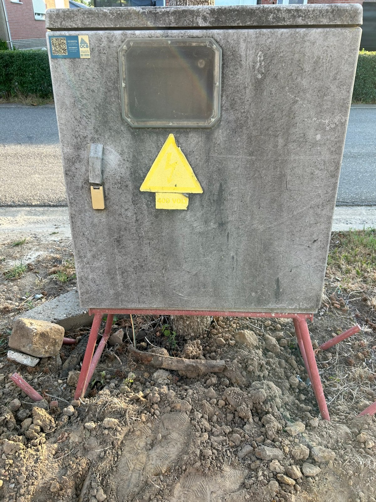 Werfkast 3x400V, Enlèvement, Comme neuf