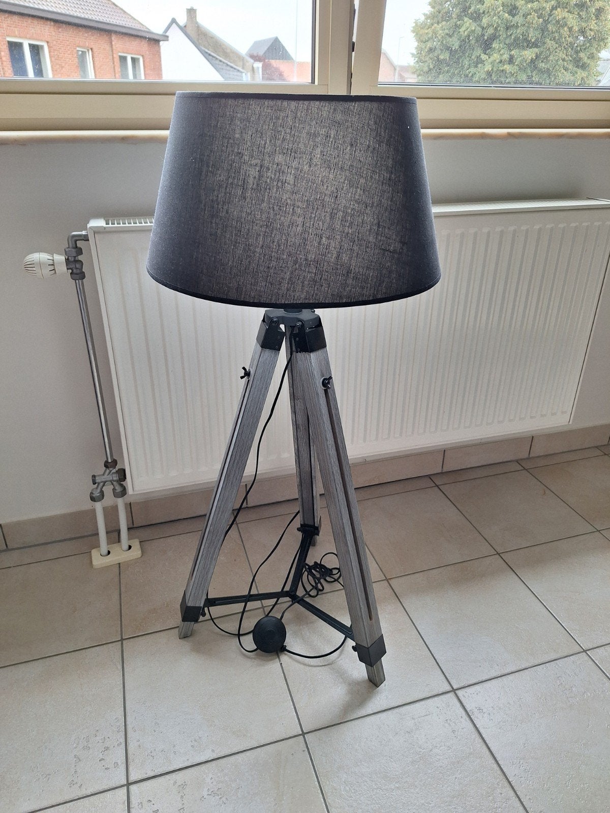 staande lamp, Ophalen