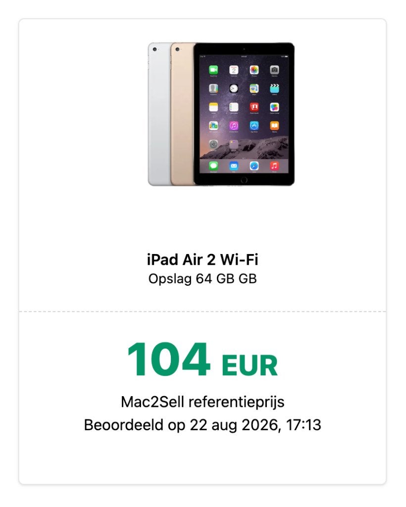 Apple iPad Air 2 wifi, Enlèvement ou Envoi, Apple iPad, 10 pouces, Utilisé