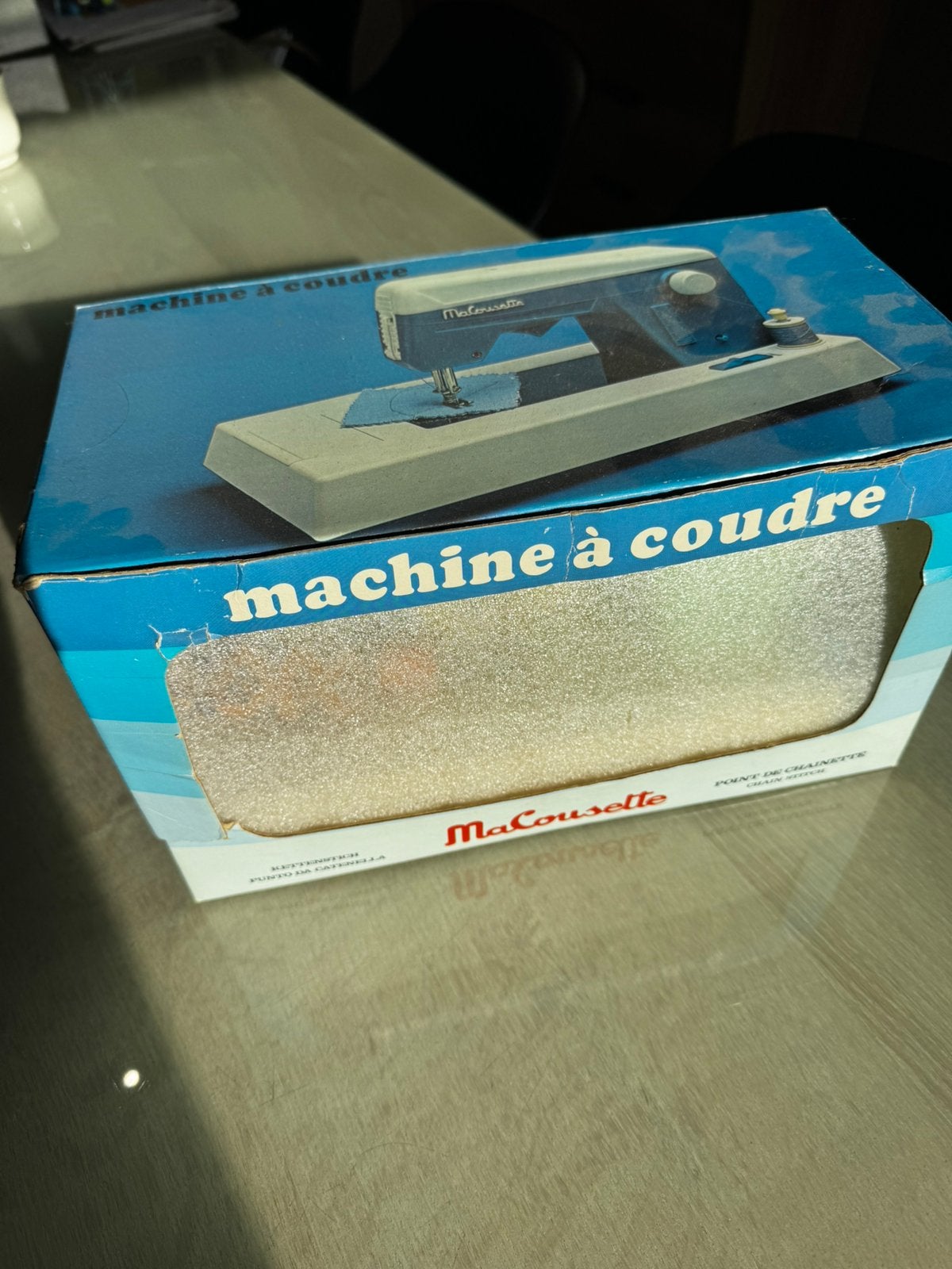 Ma Cousette kindernaaimachine, Enlèvement ou Envoi