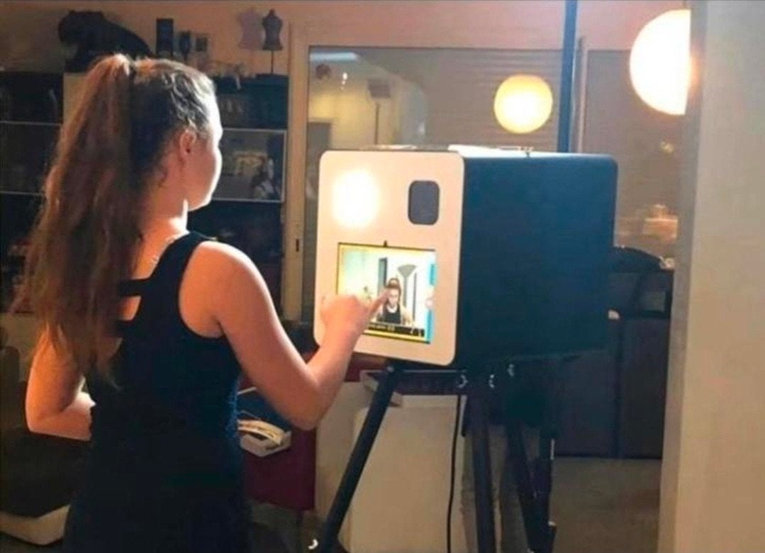 vente photobooth/ borne selfie, Hobby & Loisirs créatifs, Enlèvement, Comme neuf