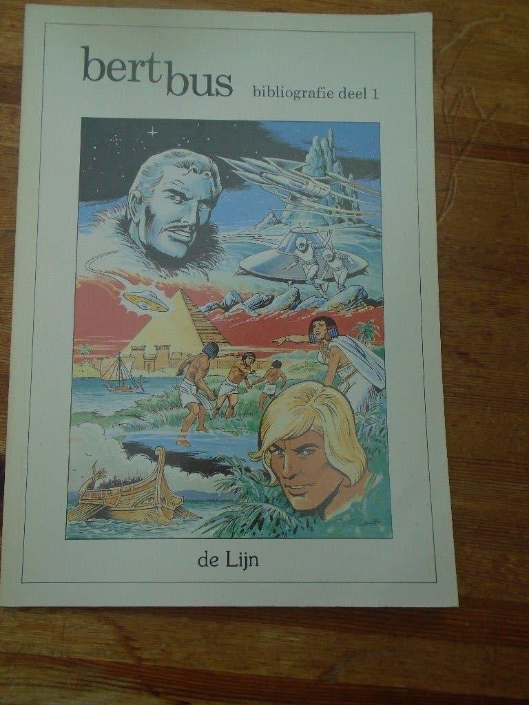 bert bus bibliografie deel 1, Eén stripboek, Ophalen of Verzenden, Gelezen