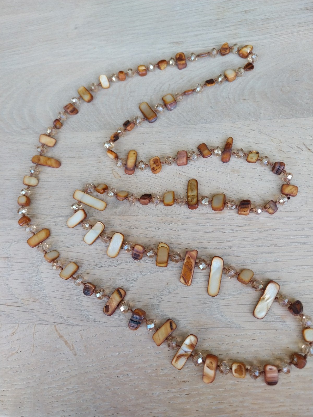 Lange elegante ketting, Bijoux, Sacs & Beauté, Colliers, Enlèvement