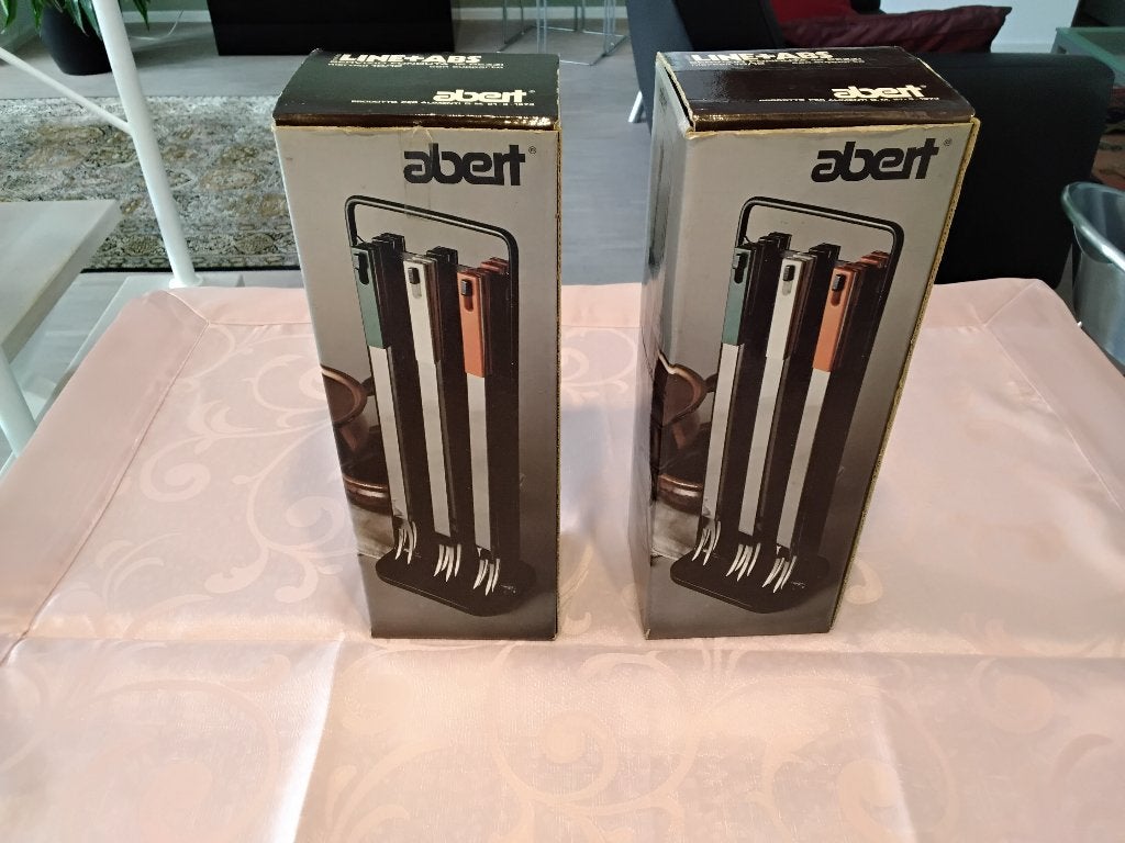2 sets van 12 exclusieve Italiaanse design fondue vorken, Huis en Inrichting, Bestekset, Overige typen, Nieuw, Ophalen of Verzenden