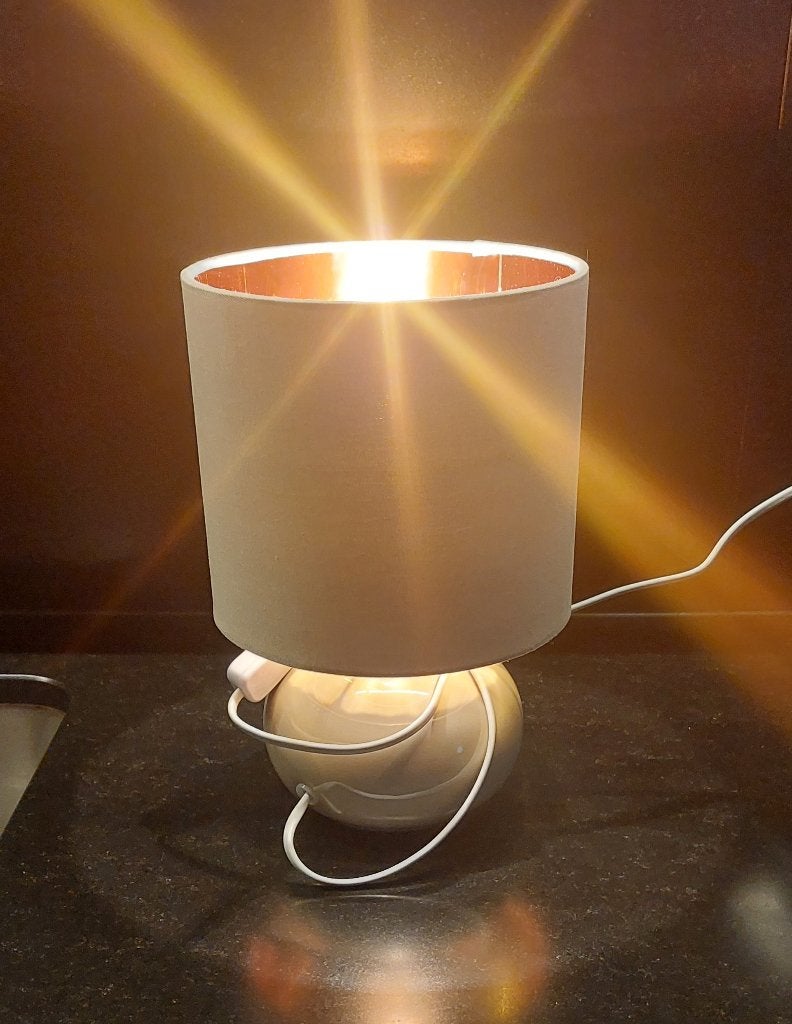 Nachtlampje tafellampje nachtlamp tafellamp sfeerlamp, Huis en Inrichting, 25 cm, Inclusief lichtbron, Nieuw, Sfeerlamp