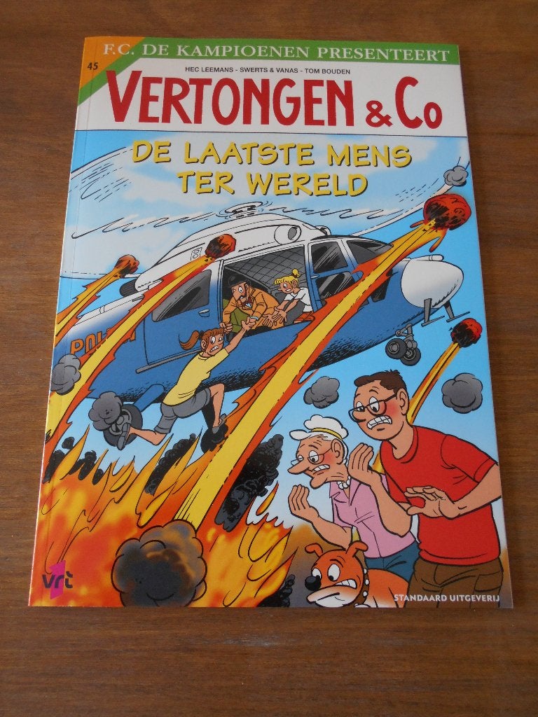 Vertongen en Co nr 45 - De laatste mens ter wereld, Boeken, Ophalen, Nieuw